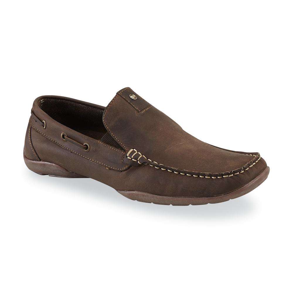 San Polos Men's Lucas Leather Loafer - Brown