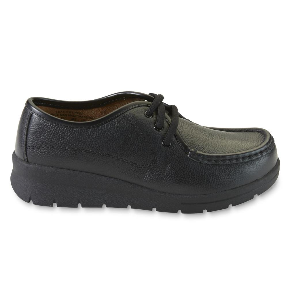 Cobbie Cuddlers Women's Cacey Black Leather Comfort Shoe