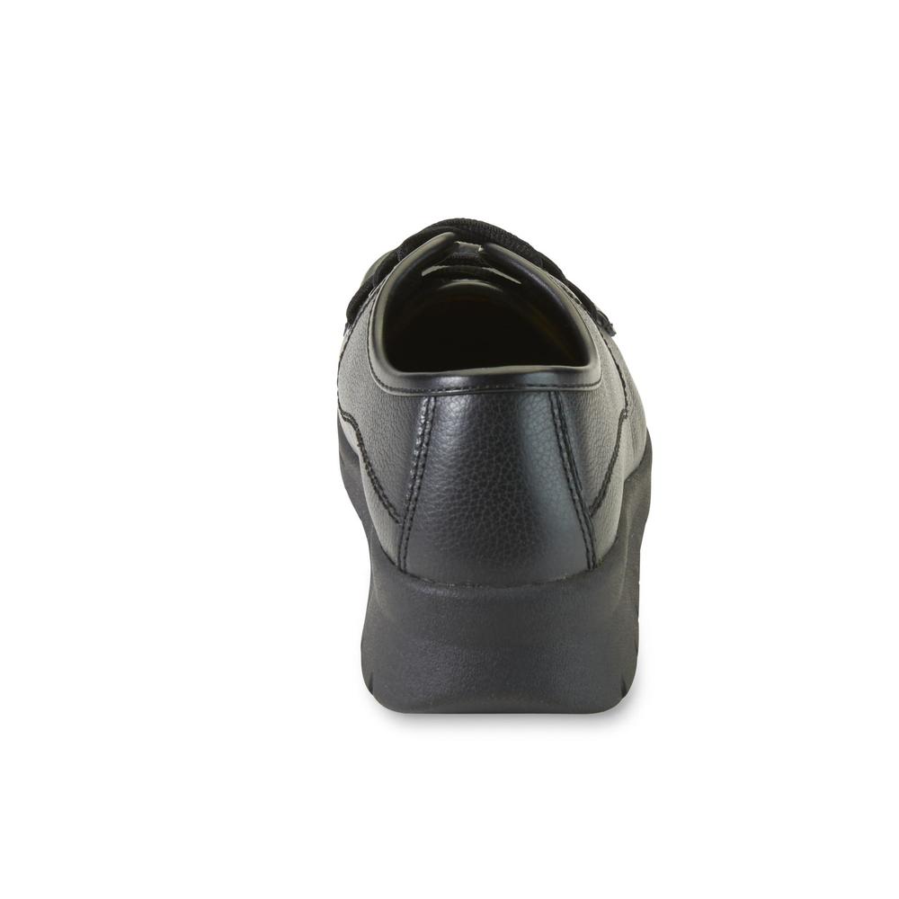 Cobbie Cuddlers Women's Cacey Black Leather Comfort Shoe