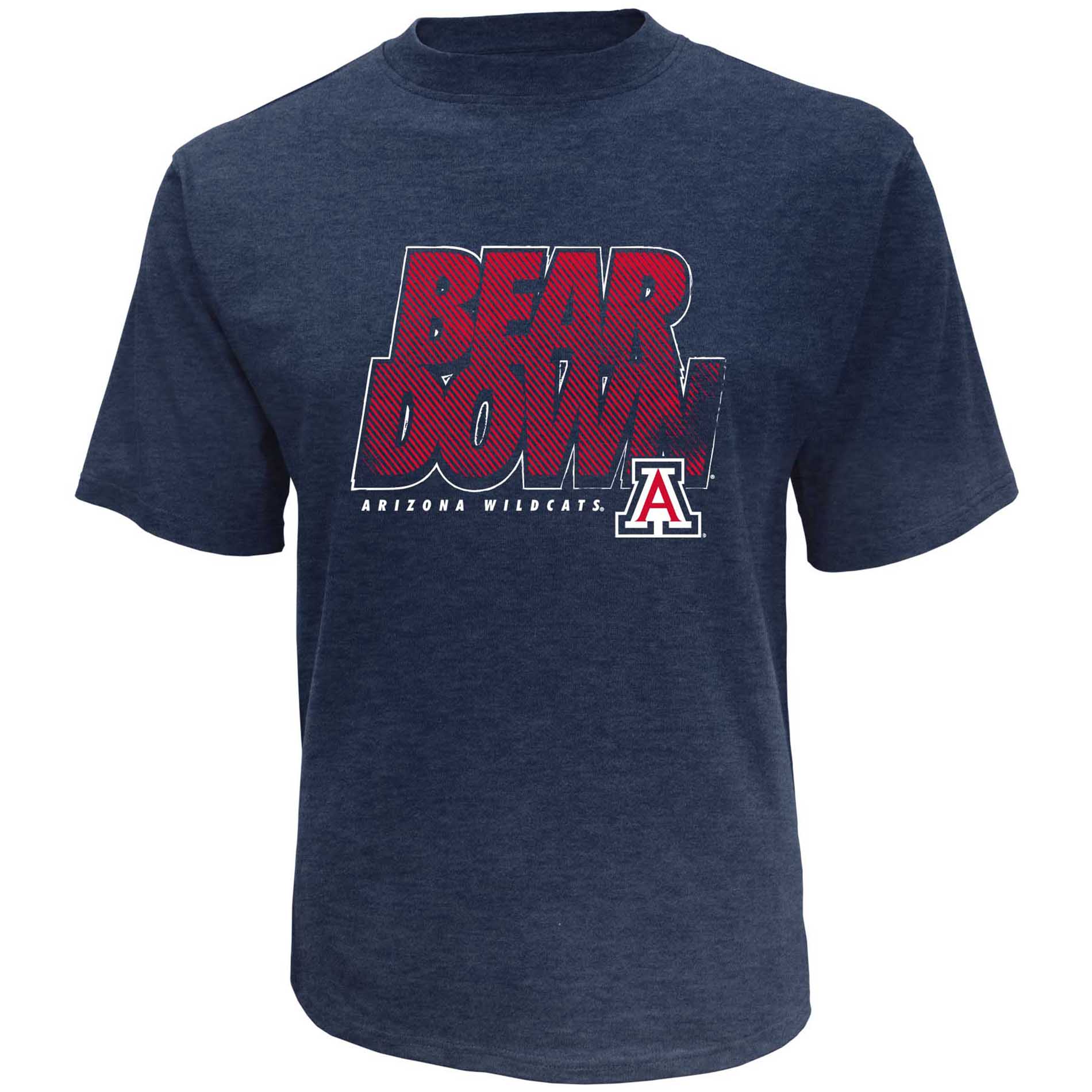 NCAA Mens' Arizona Wildcats Short Sleeve Print Tee