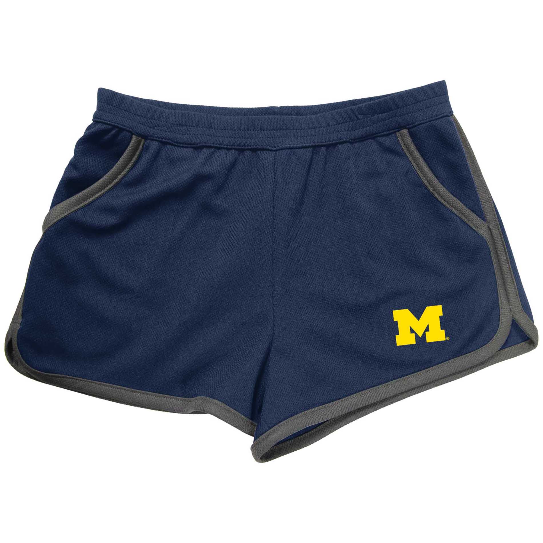 NCAA Michigan Wolverines Girls' Mesh Shorts