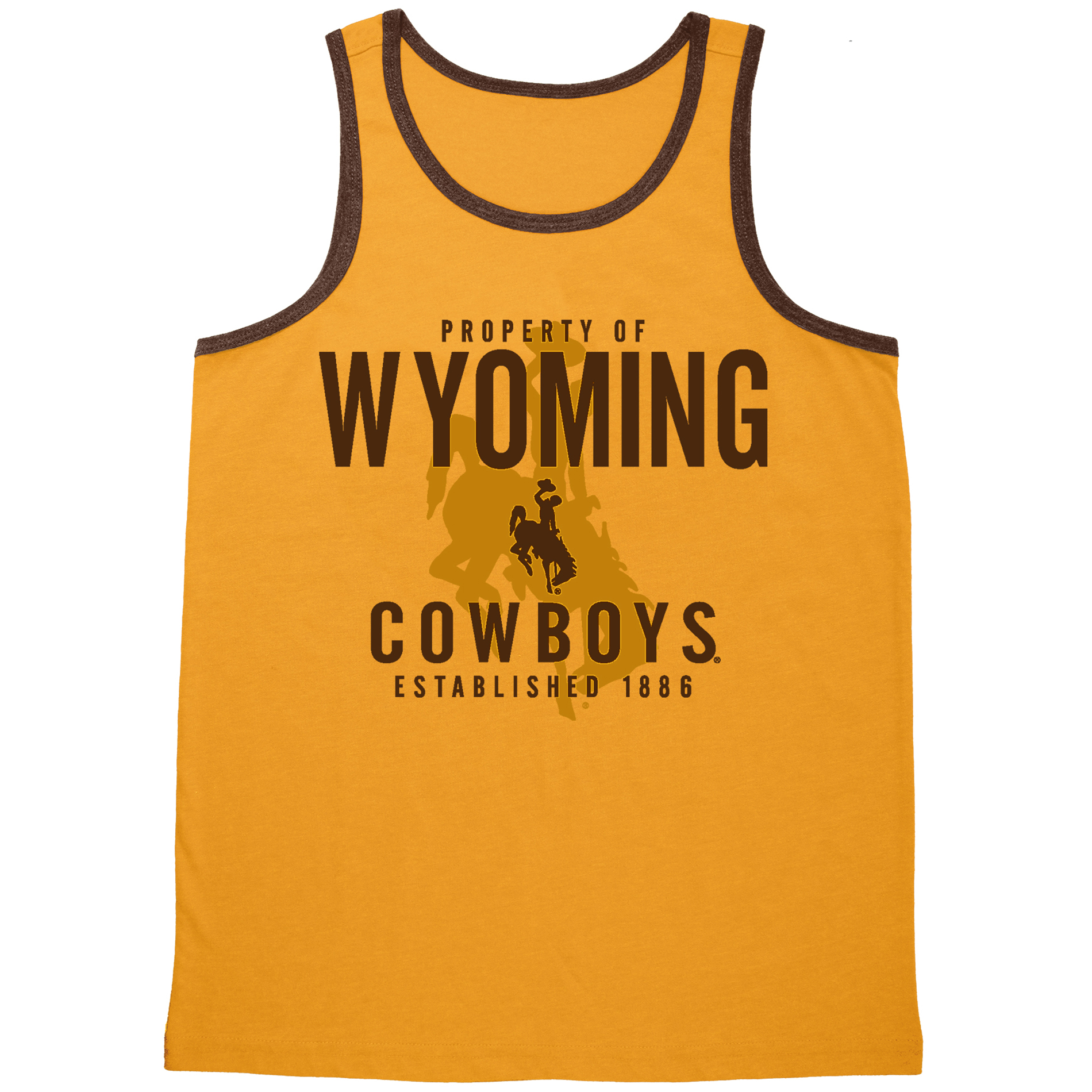 Ncaa Boys' Wyoming Cowboys 'Property Of' Tank, Size: XL Ncaa Boys' Wyoming Cowboys 'Property Of' Tank, Size: XL