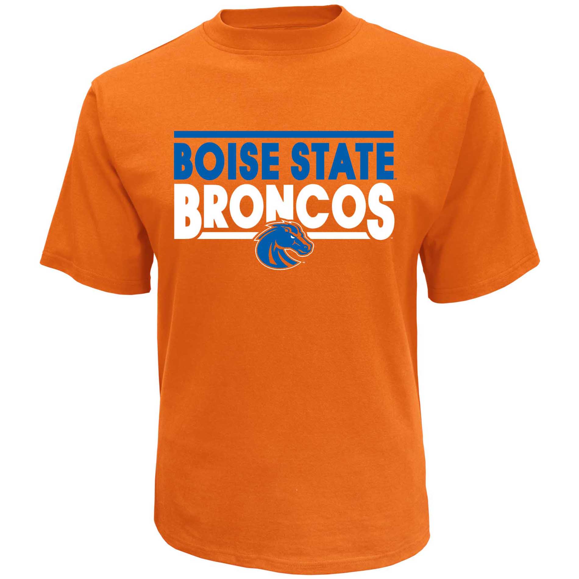 petite NCAA Mens' Boise State Broncos Short Sleeve Print Tee, Size: XL petite NCAA Mens' Boise State Broncos Short Sleeve Print Tee, Size: XL