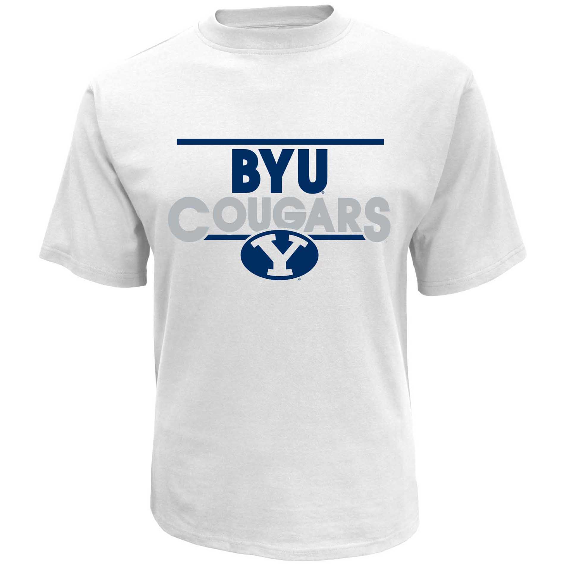 NCAA Mens' BYU Cougars Short Sleeve Print Tee