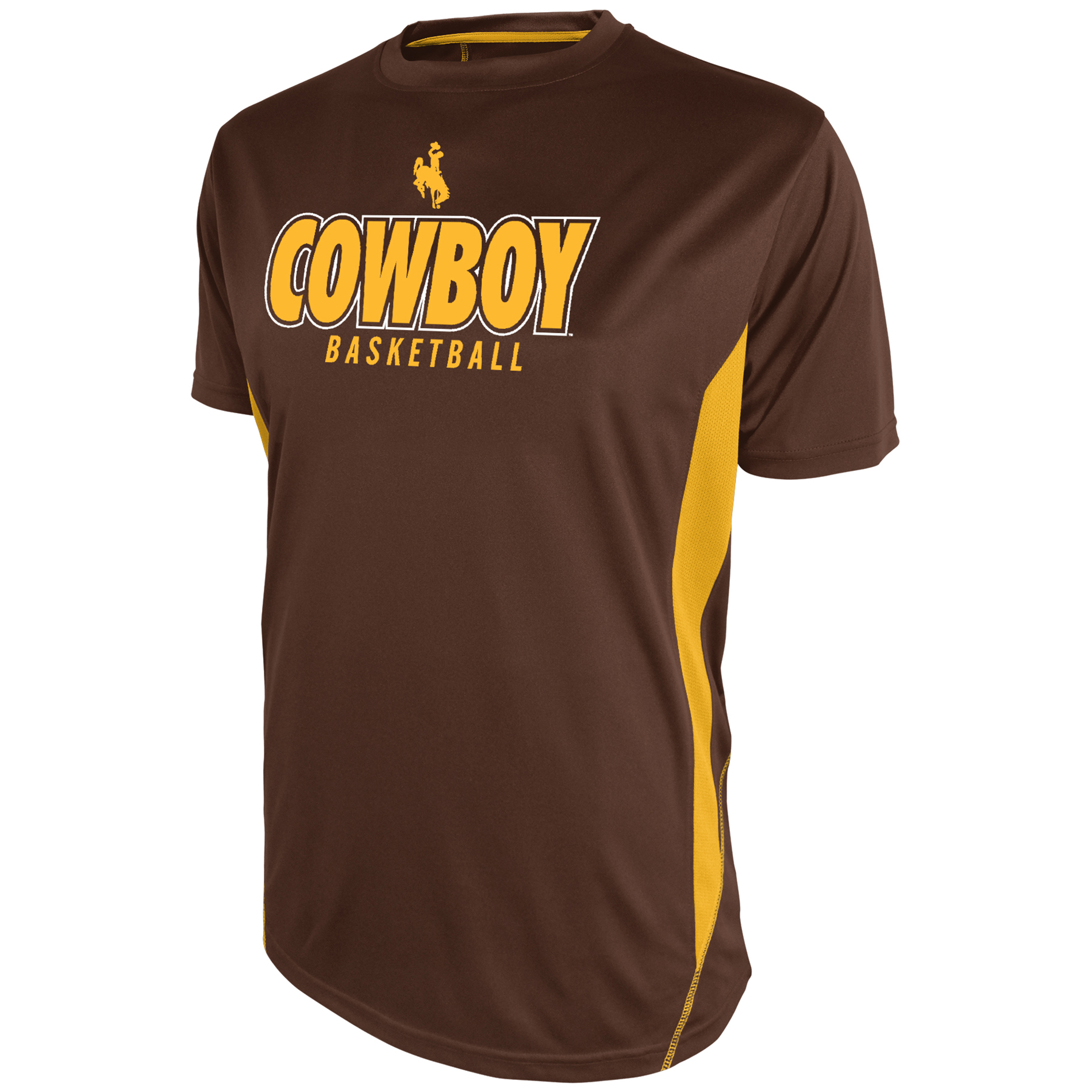 NCAA Mens' Wyoming Cowboys Short Sleeve Athletic Tee