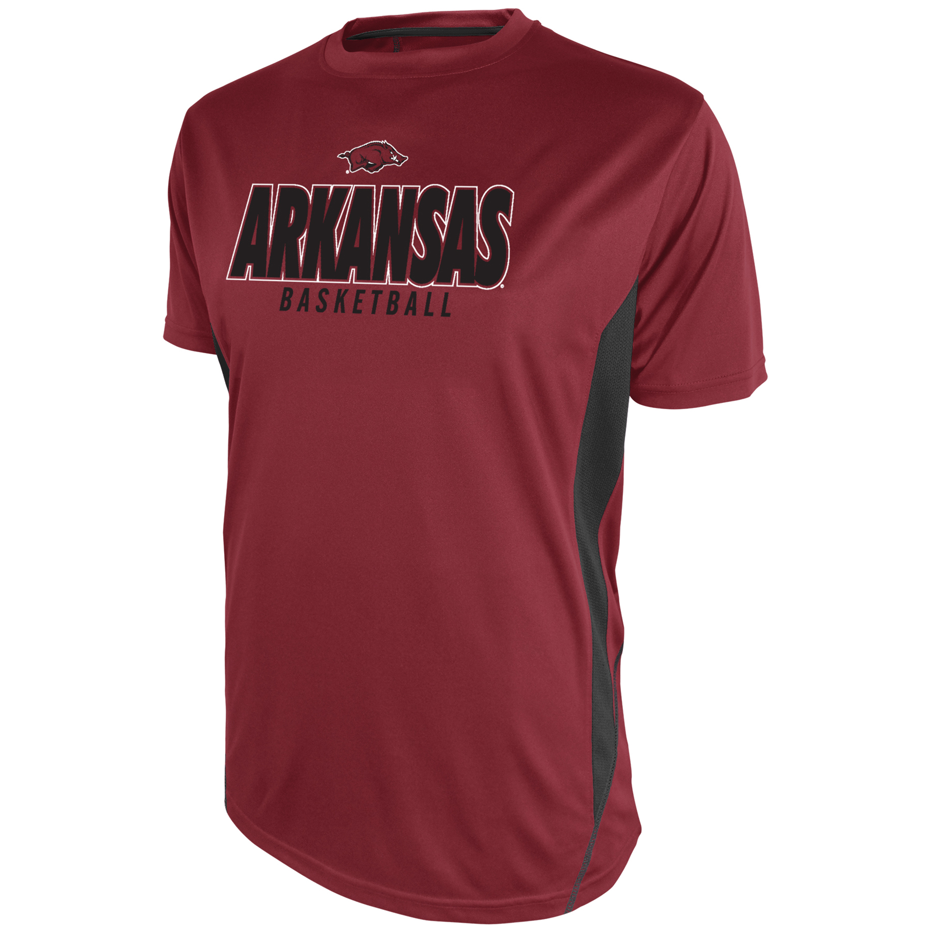 NCAA Mens' Arkansas Razorbacks Short Sleeve Athletic Tee