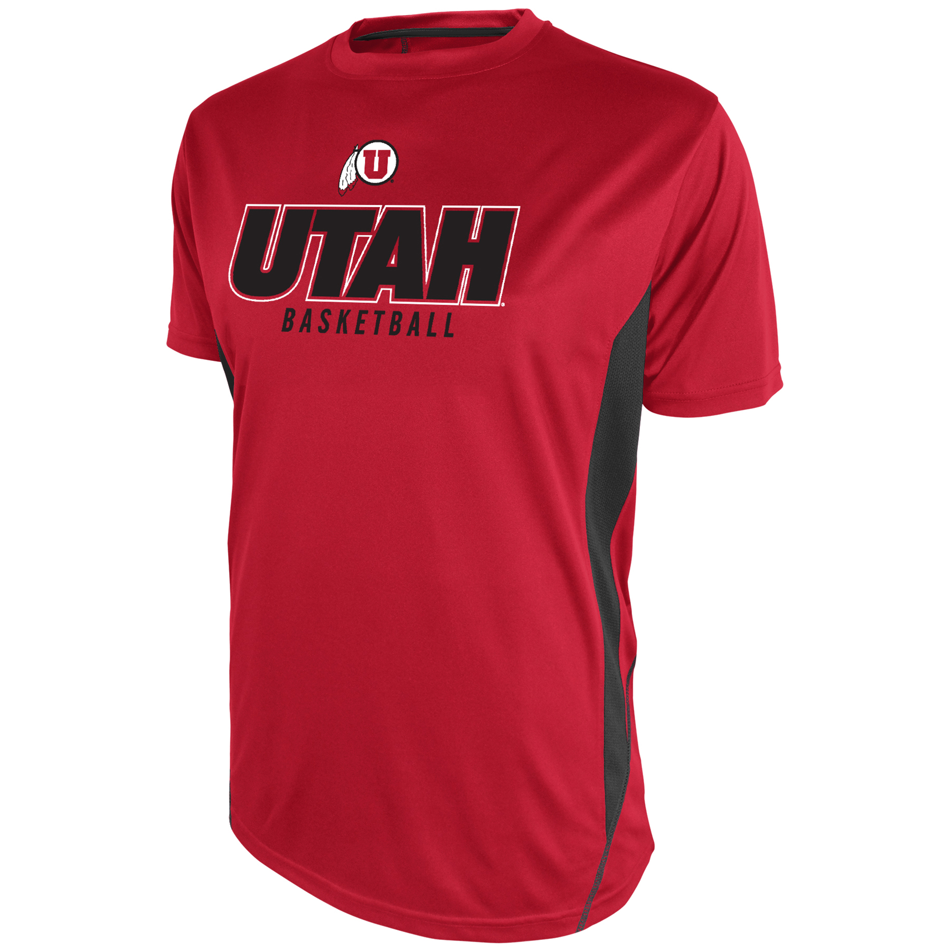 NCAA Mens' Utah Utes Short Sleeve Athletic Tee