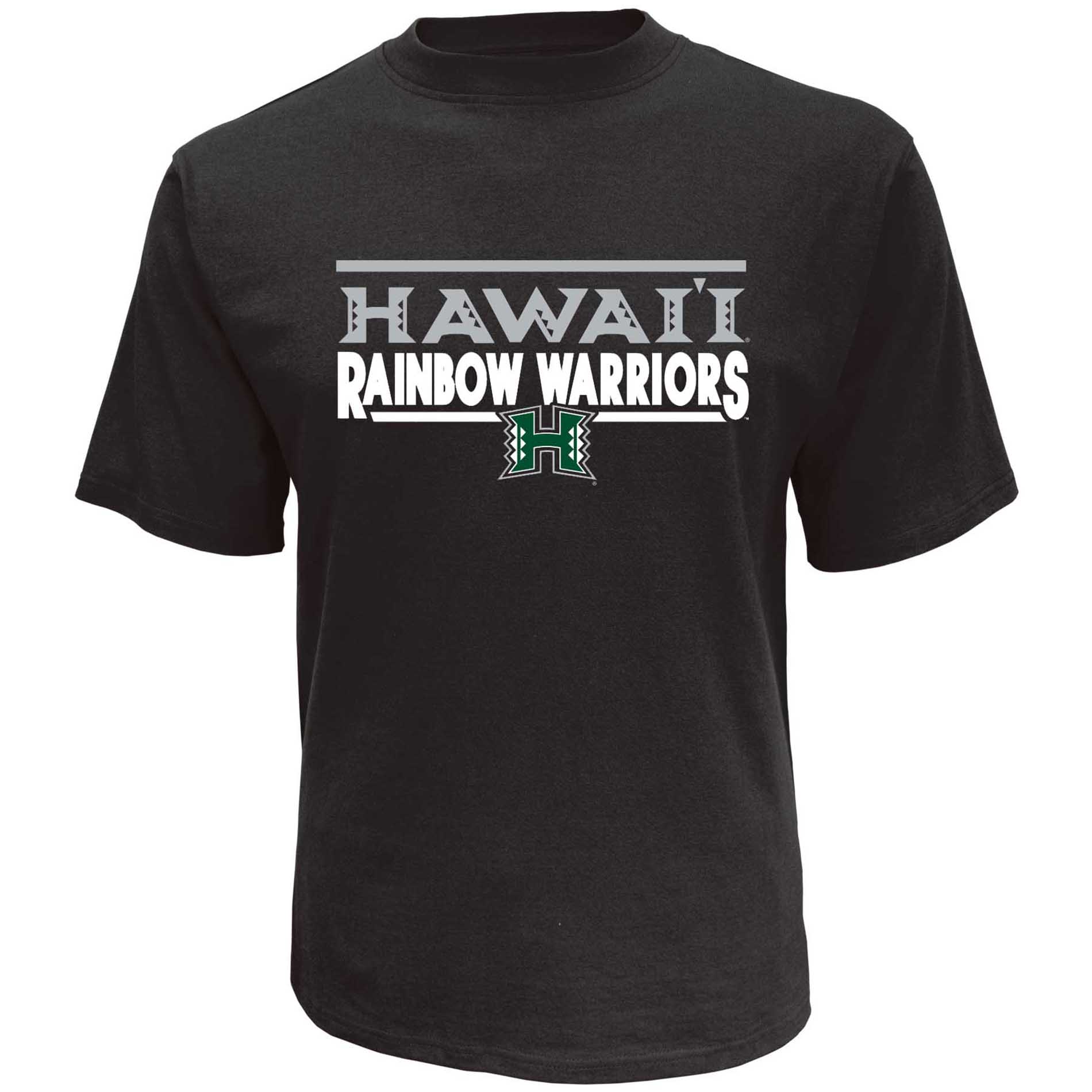 petite NCAA Mens' Hawaii Warriors Short Sleeve Print Tee, Size: Medium petite NCAA Mens' Hawaii Warriors Short Sleeve Print Tee, Size: Medium