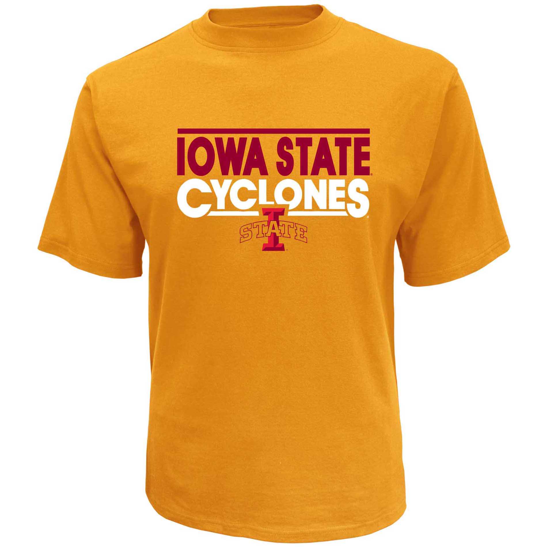 petite NCAA Mens' Iowa State Cyclones Short Sleeve Print Tee, Size: Large petite NCAA Mens' Iowa State Cyclones Short Sleeve Print Tee, Size: Large