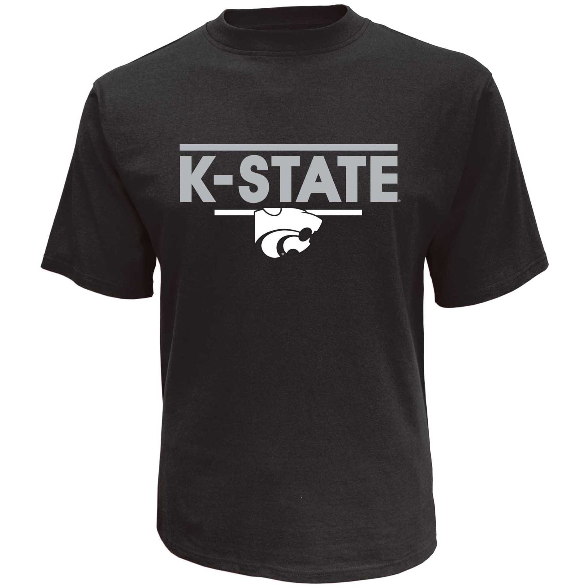 petite NCAA Mens' Kansas State Wildcats Short Sleeve Print Tee, Size: XL petite NCAA Mens' Kansas State Wildcats Short Sleeve Print Tee, Size: XL