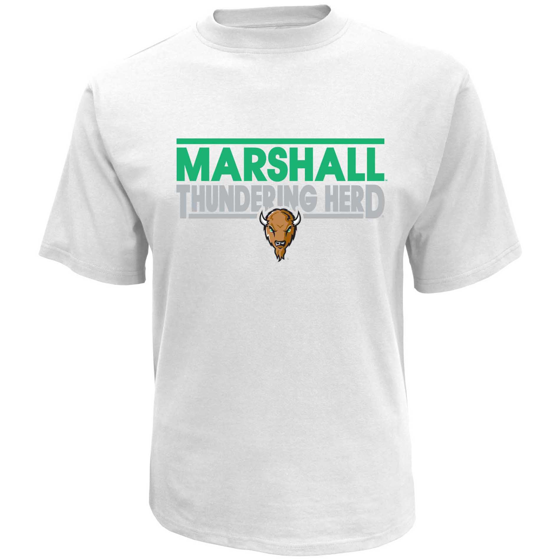 petite NCAA Mens' Marshall Thundering Herd Short Sleeve Print Tee, Size: Medium petite NCAA Mens' Marshall Thundering Herd Short Sleeve Print Tee, Size: Medium