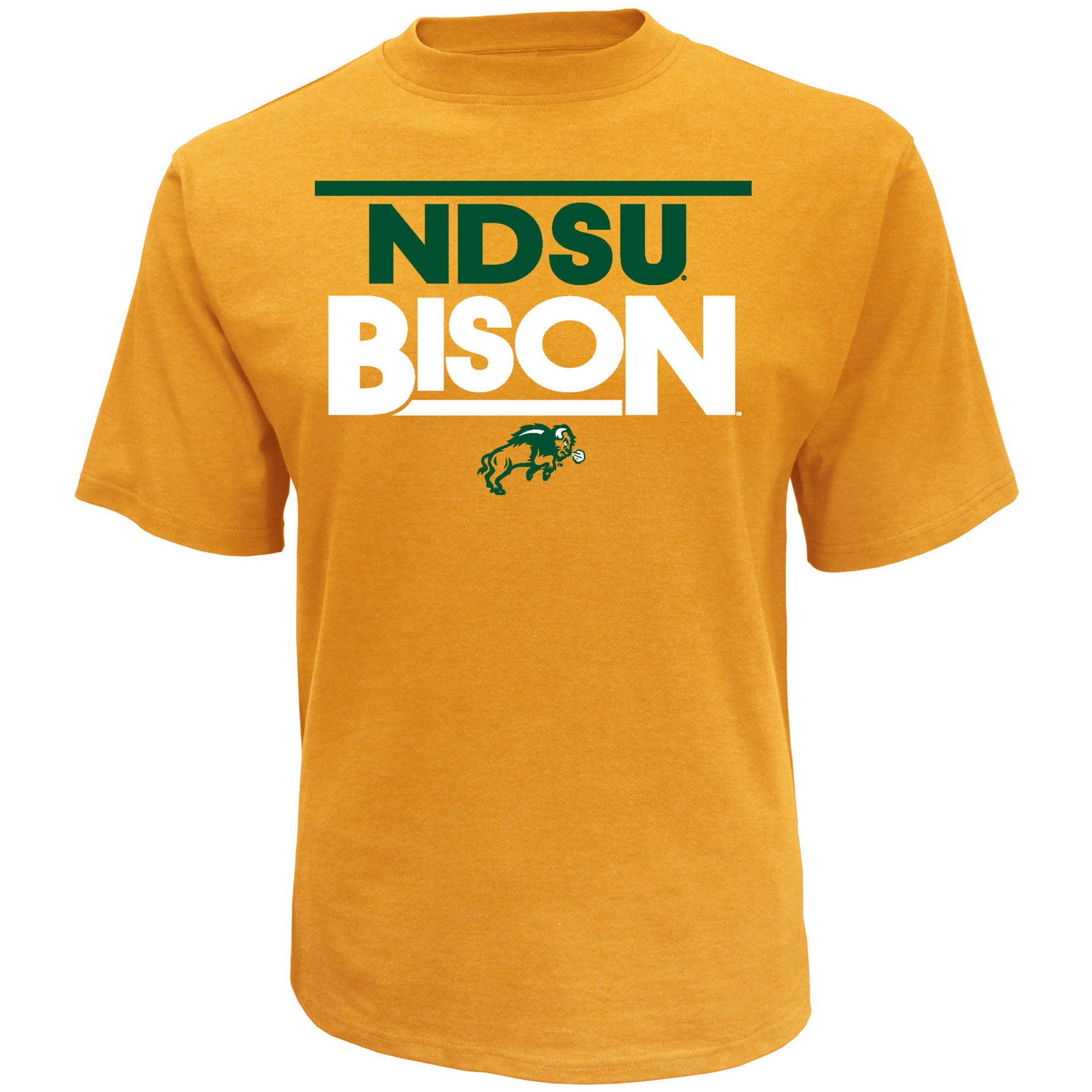 petite NCAA Mens' North Dakota State Bison Short Sleeve Print Tee, Size: XL petite NCAA Mens' North Dakota State Bison Short Sleeve Print Tee, Size: XL