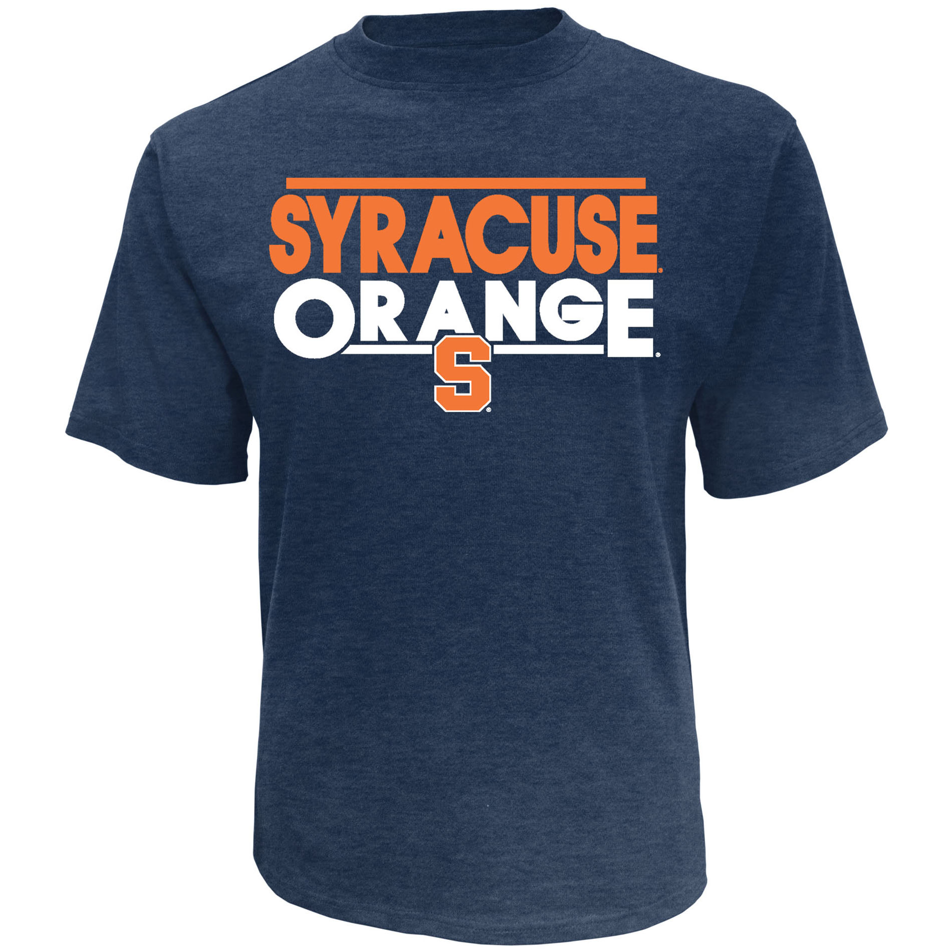NCAA Mens' Syracuse University Orange Short Sleeve Print Tee