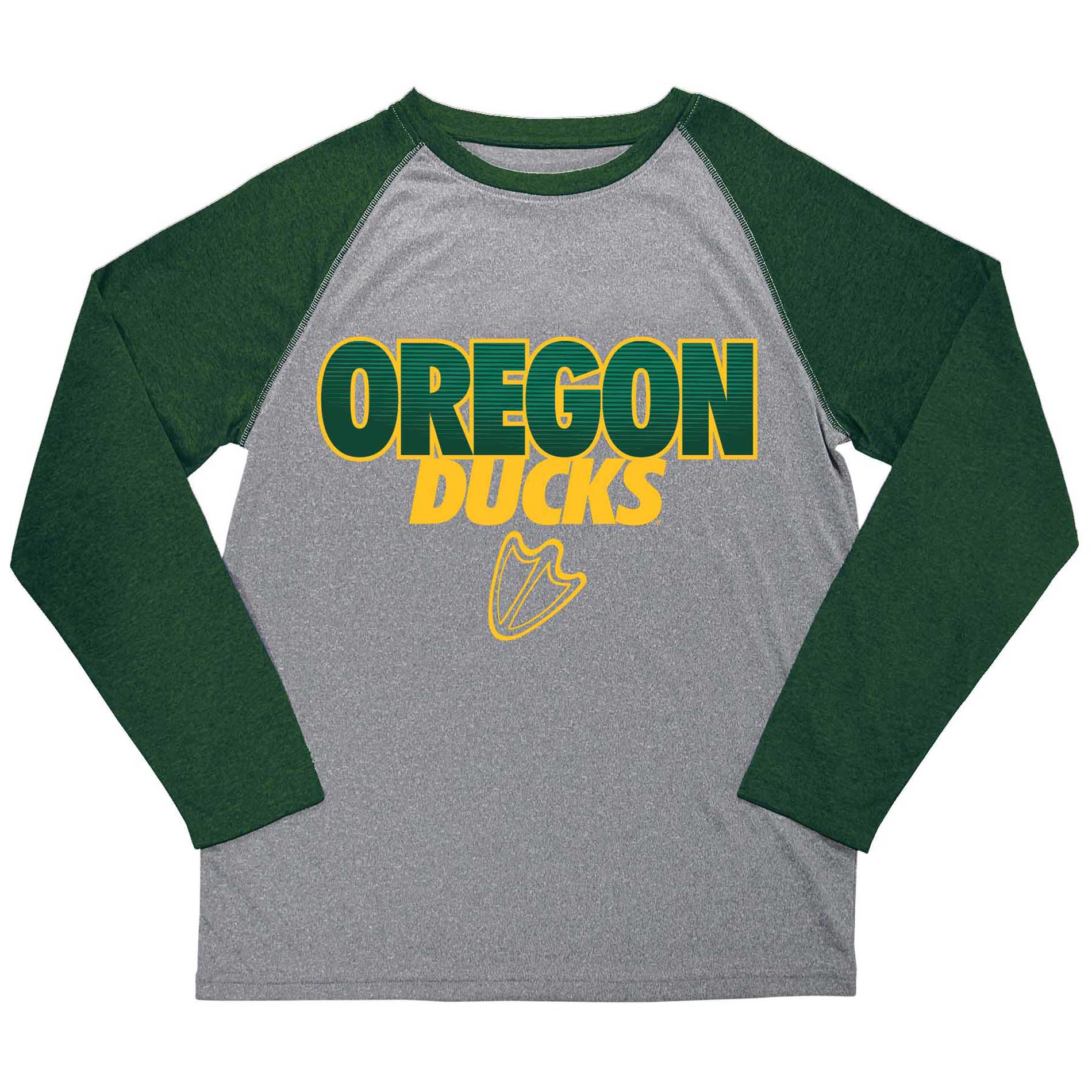 NCAA Youth University of Oregon Ducks Long Sleeve Impact Tee