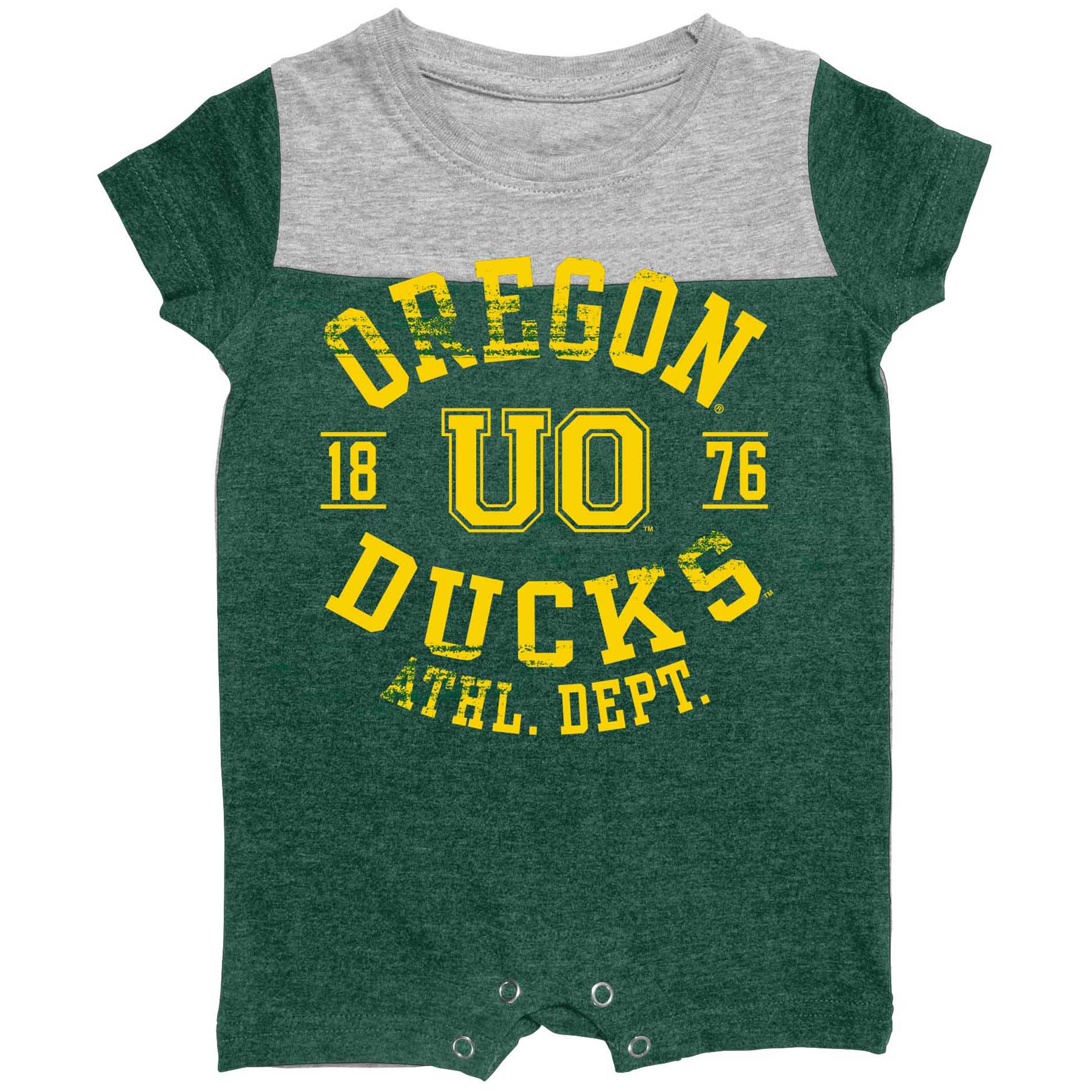 NCAA Infant University of Oregon Ducks Romper