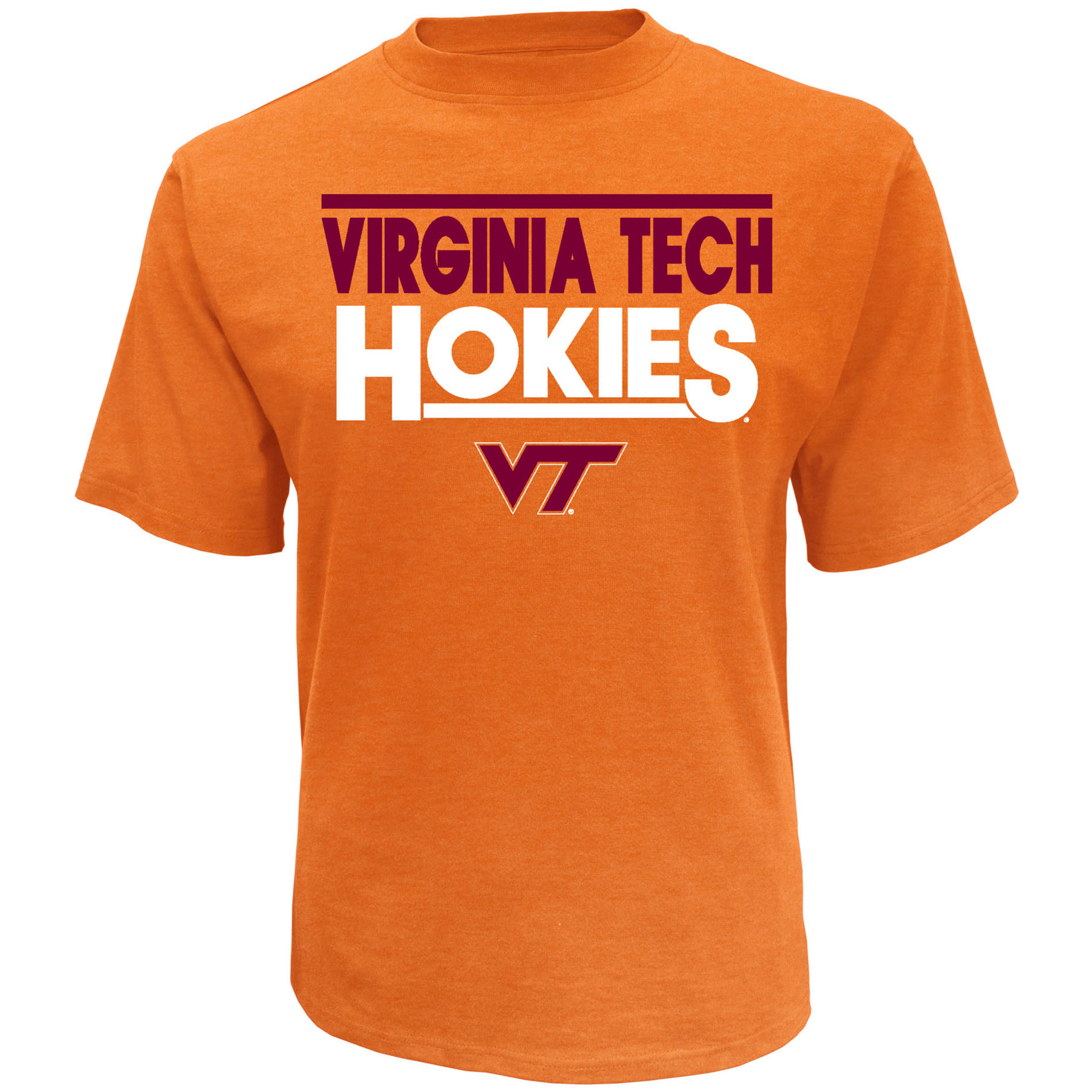 NCAA Mens' Virginia Tech Hokies Short Sleeve Print Tee