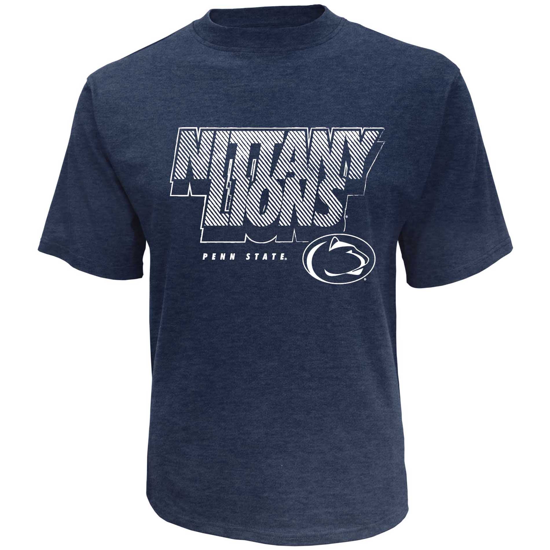 NCAA Men's Big & Tall Pennsylvania State University Nittany Lions Short Sleeve Print Tee