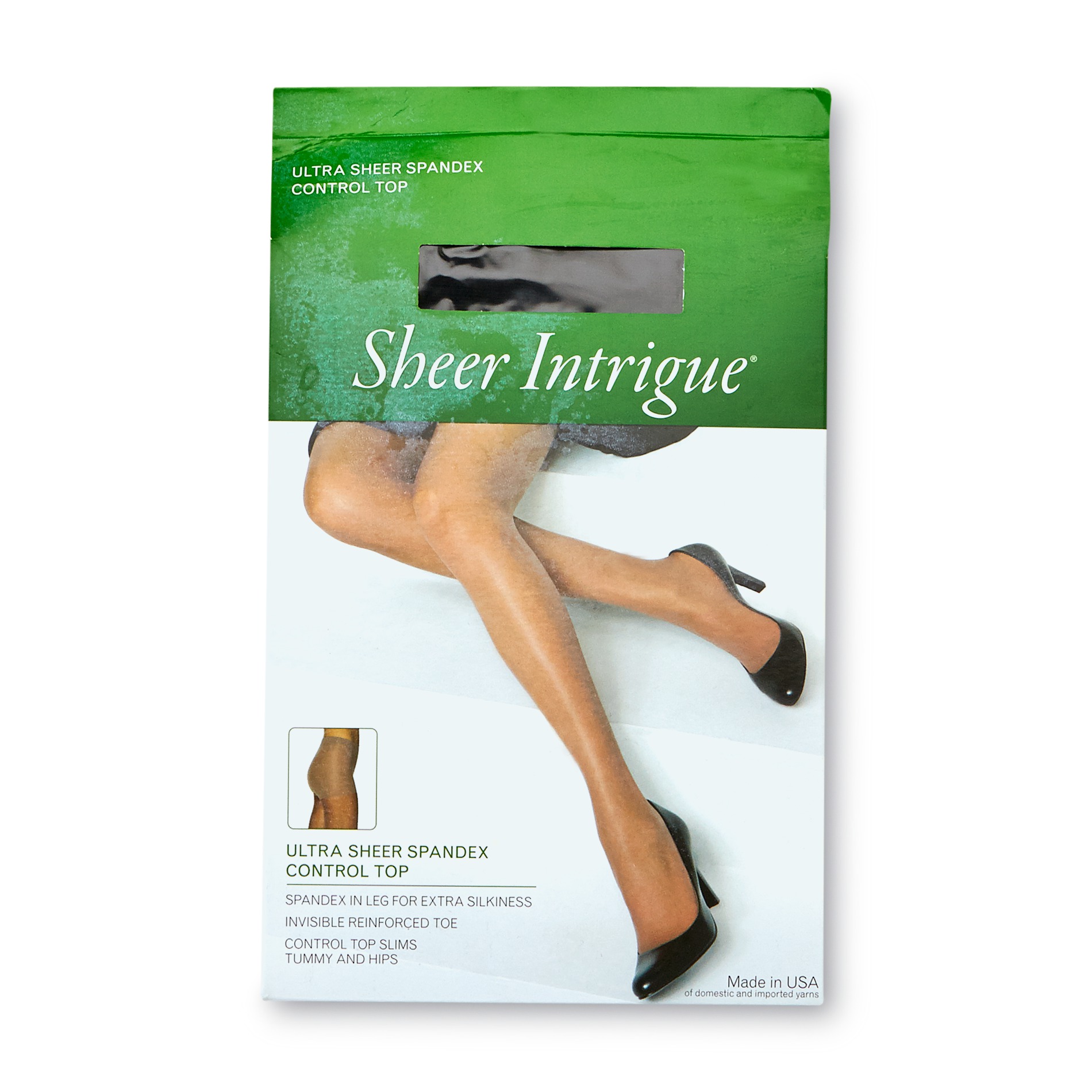 Sheer Intrigue Women's Sheer Control Top Pantyhose