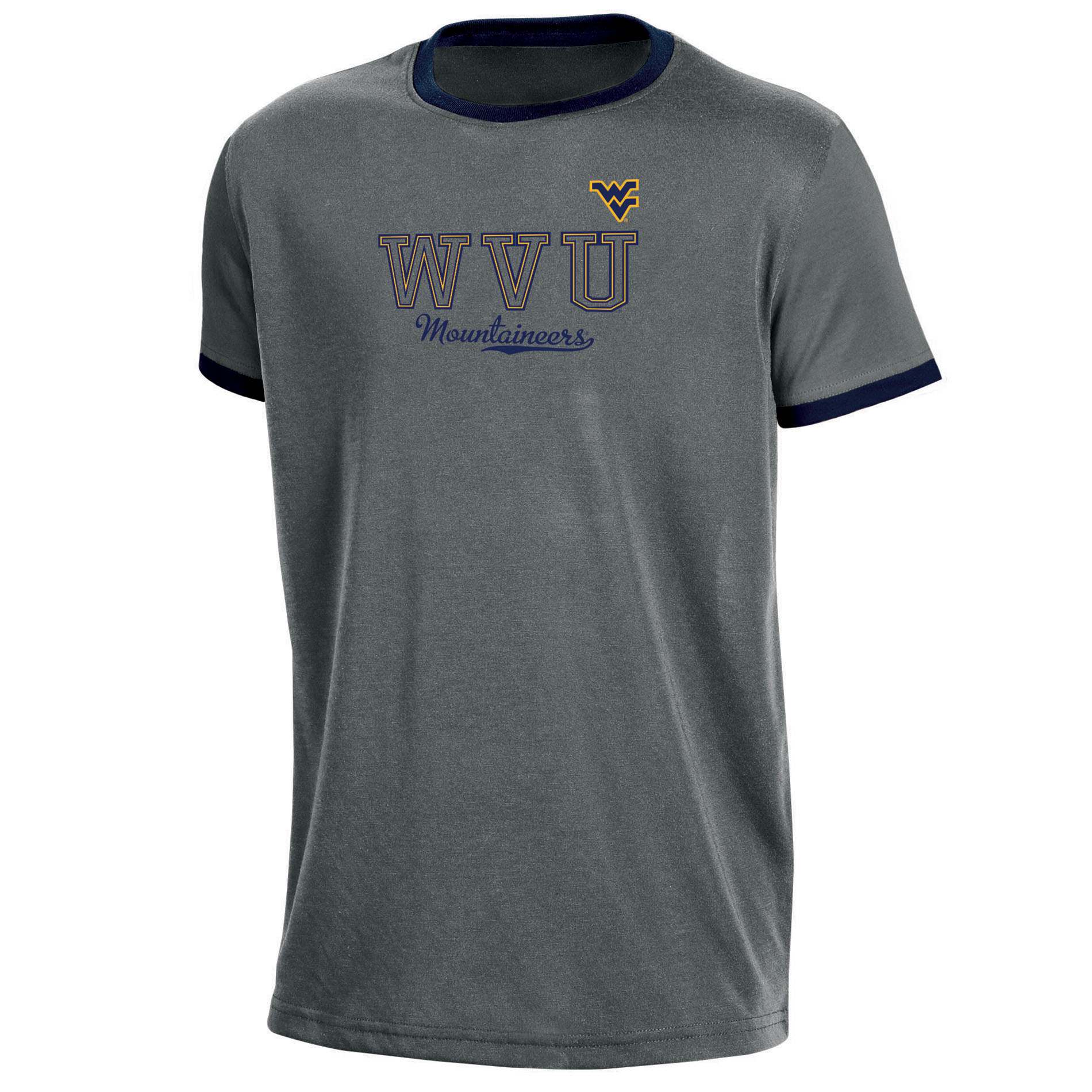 NCAA Women&#8217;s Ringer T-Shirt - West Virginia Mountaineers