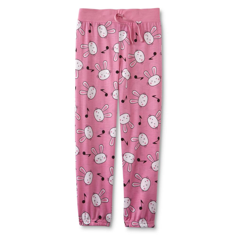 Joe Boxer Girls' Pajama Top & Pants - Wanna Dance with Some Bunny