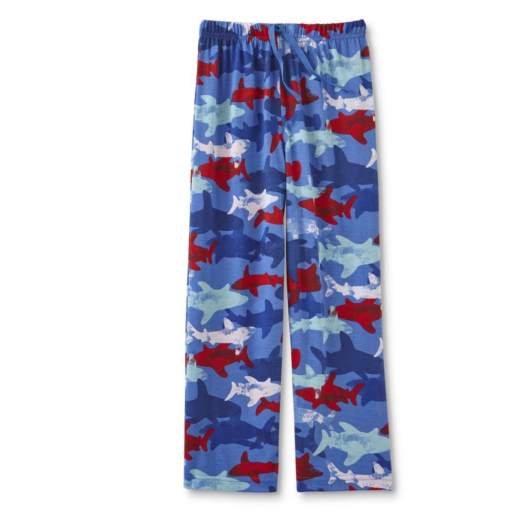Joe Boxer Boys' Pajama T-Shirt, Shorts & Pants - Shark Attack