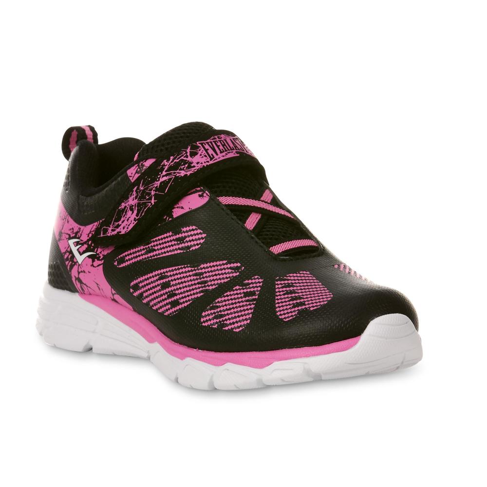 Everlast&reg; Girl's Lightning Black/Pink Athletic Shoe