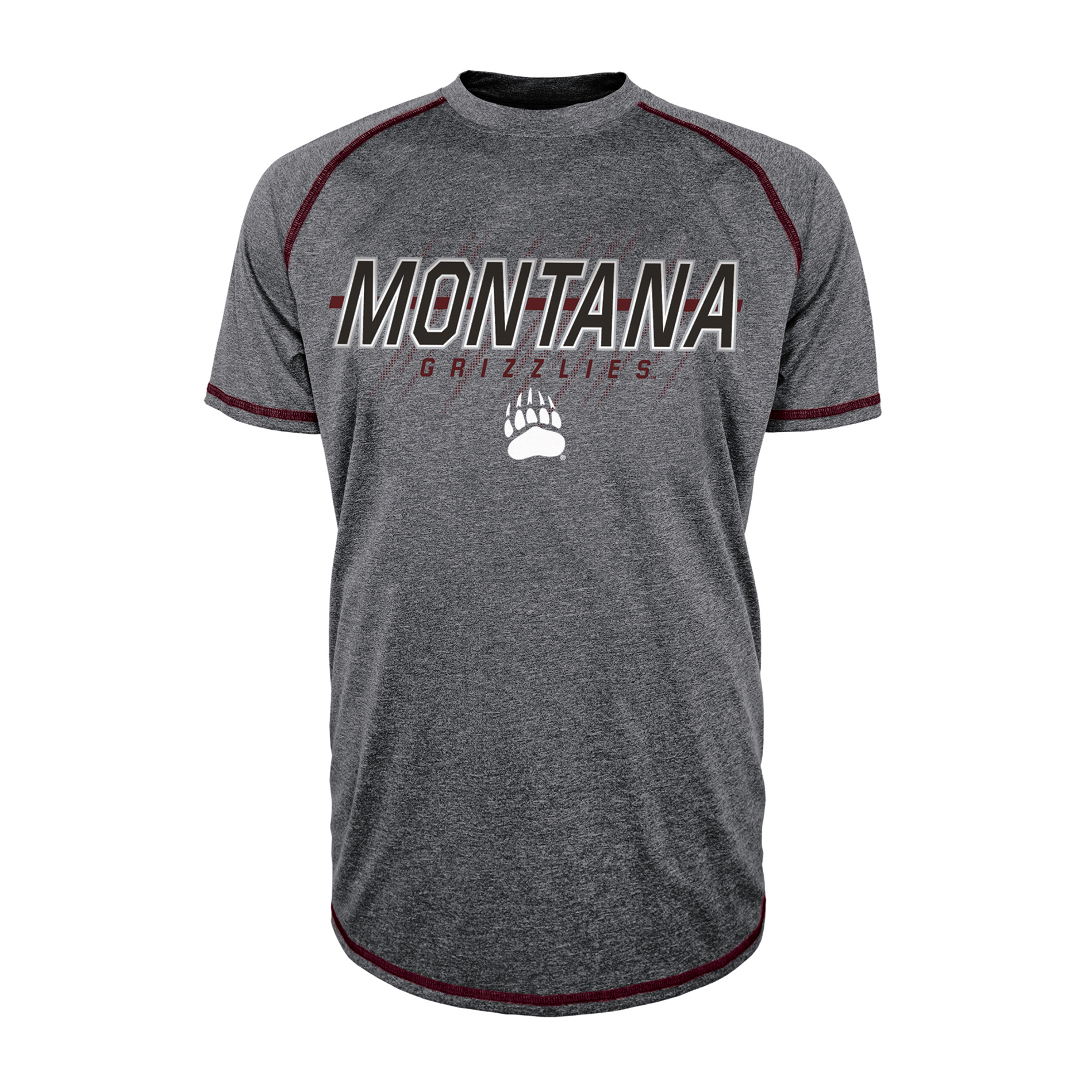NCAA Men&#8217;s Big & Tall Impact T-Shirt - Montana Grizzlies