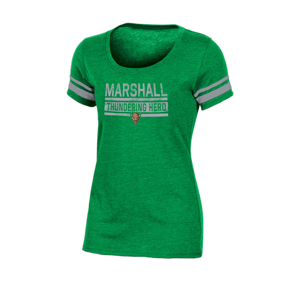 NCAA Women&#8217;s Graphic Short-Sleeve Tunic - Marshall Thundering Herd