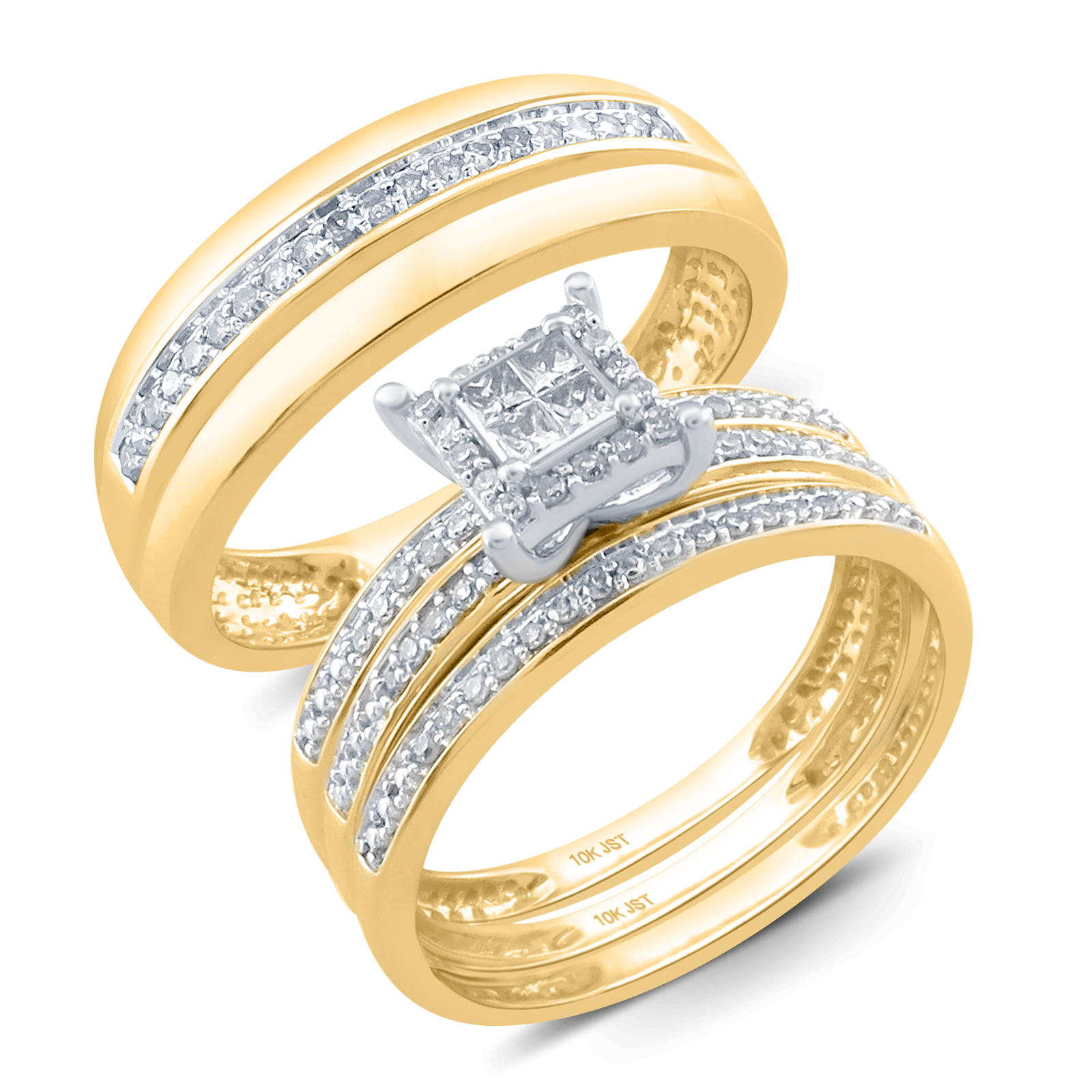 Sears wedding ring sets clearance