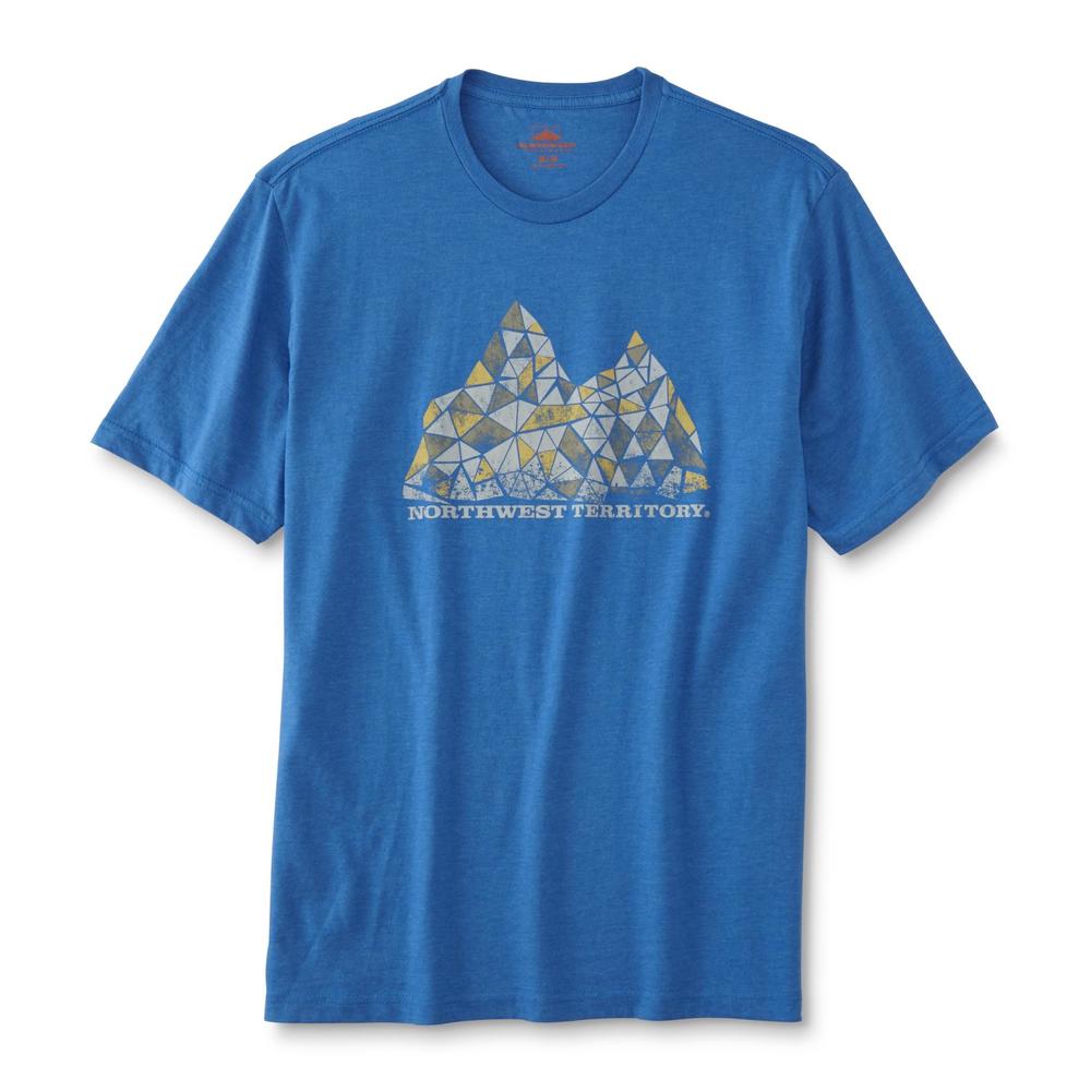Basic Editions Men's Graphic T-Shirt - Mountains