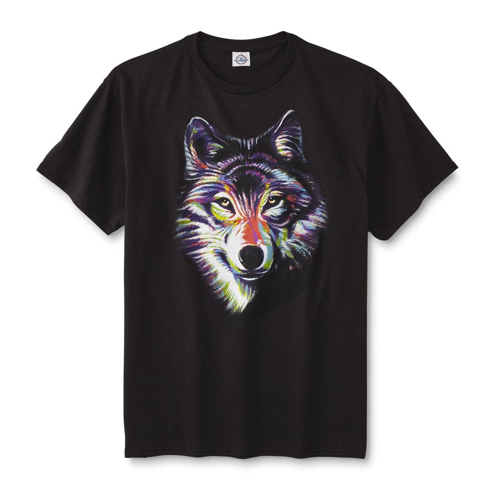 Young Men's Graphic T-Shirt - Wolf