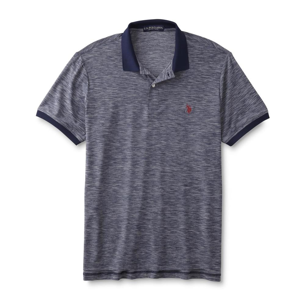 U.S. Polo Assn. Men's Feel Dry Polo Shirt - Space Dyed