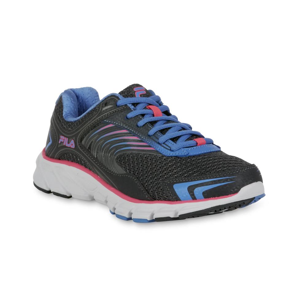 Fila Women's Memory Maranello 3 Gray/Blue/Pink Running Shoe