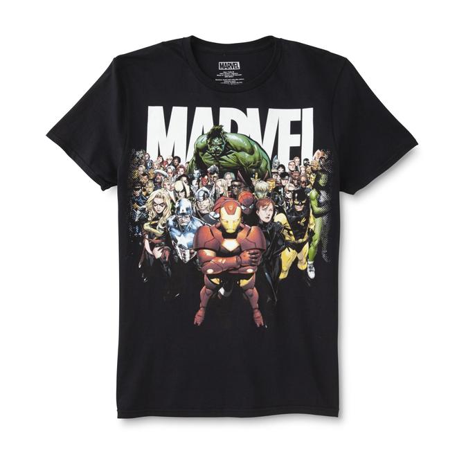 Marvel Superheroes Men's Graphic T-Shirt
