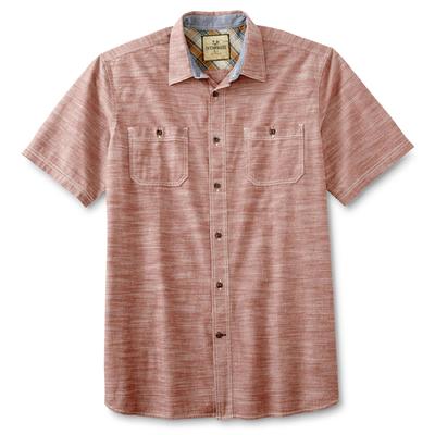 Outdoor Life Men's Big & Tall Button-Front Shirt