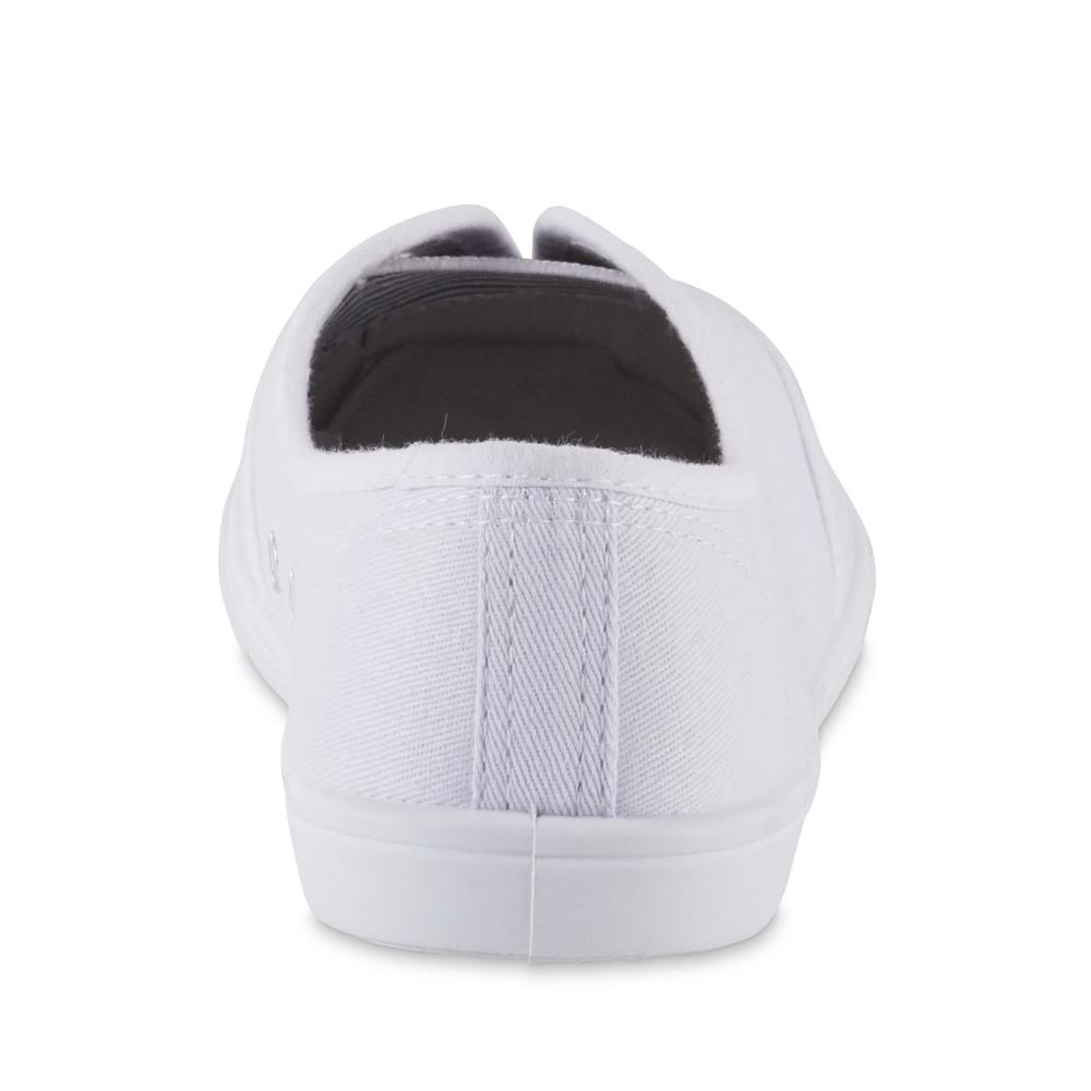 Basic Editions Women's Abriana Slip-On Sneaker - White