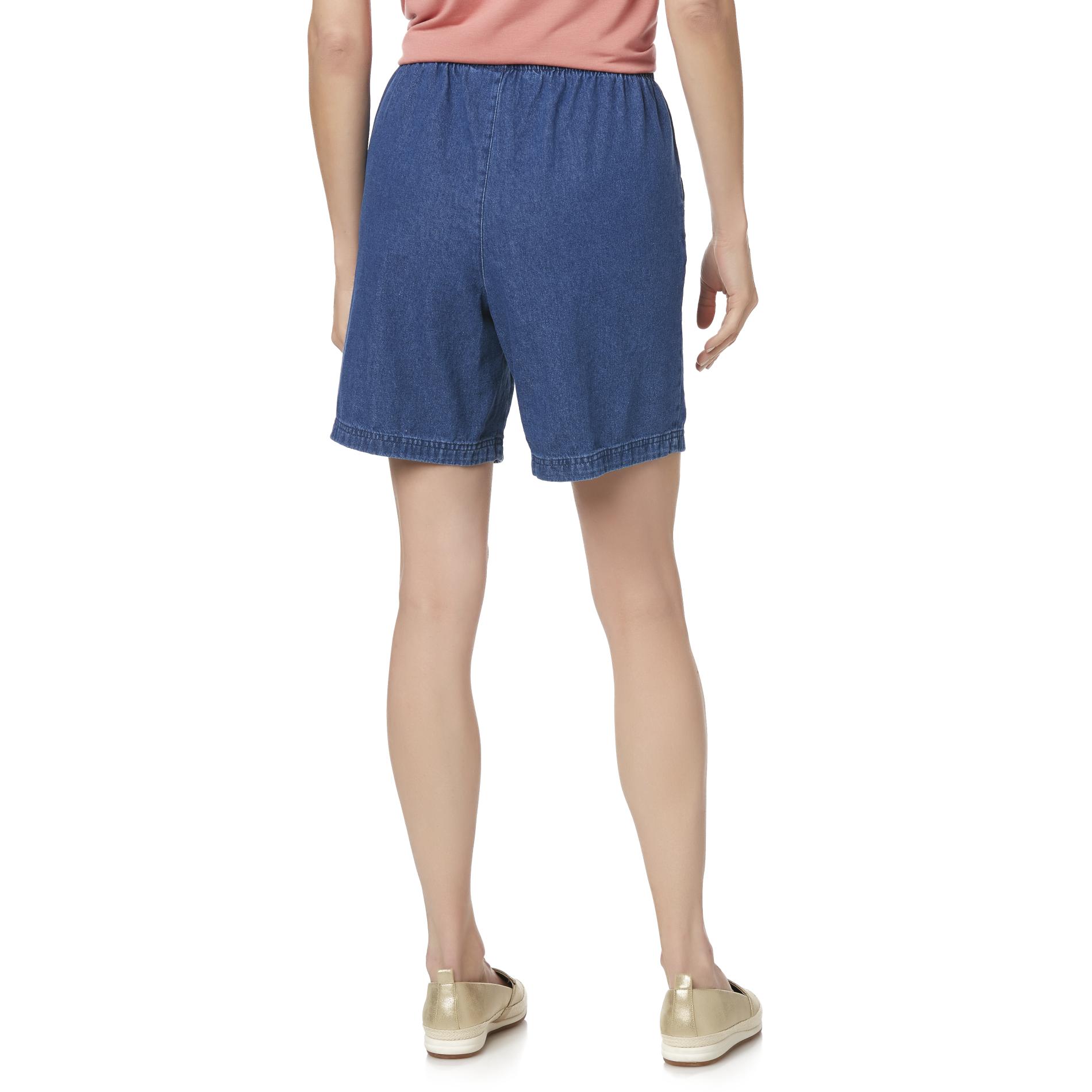 Basic editions women's drawstring shorts clearance