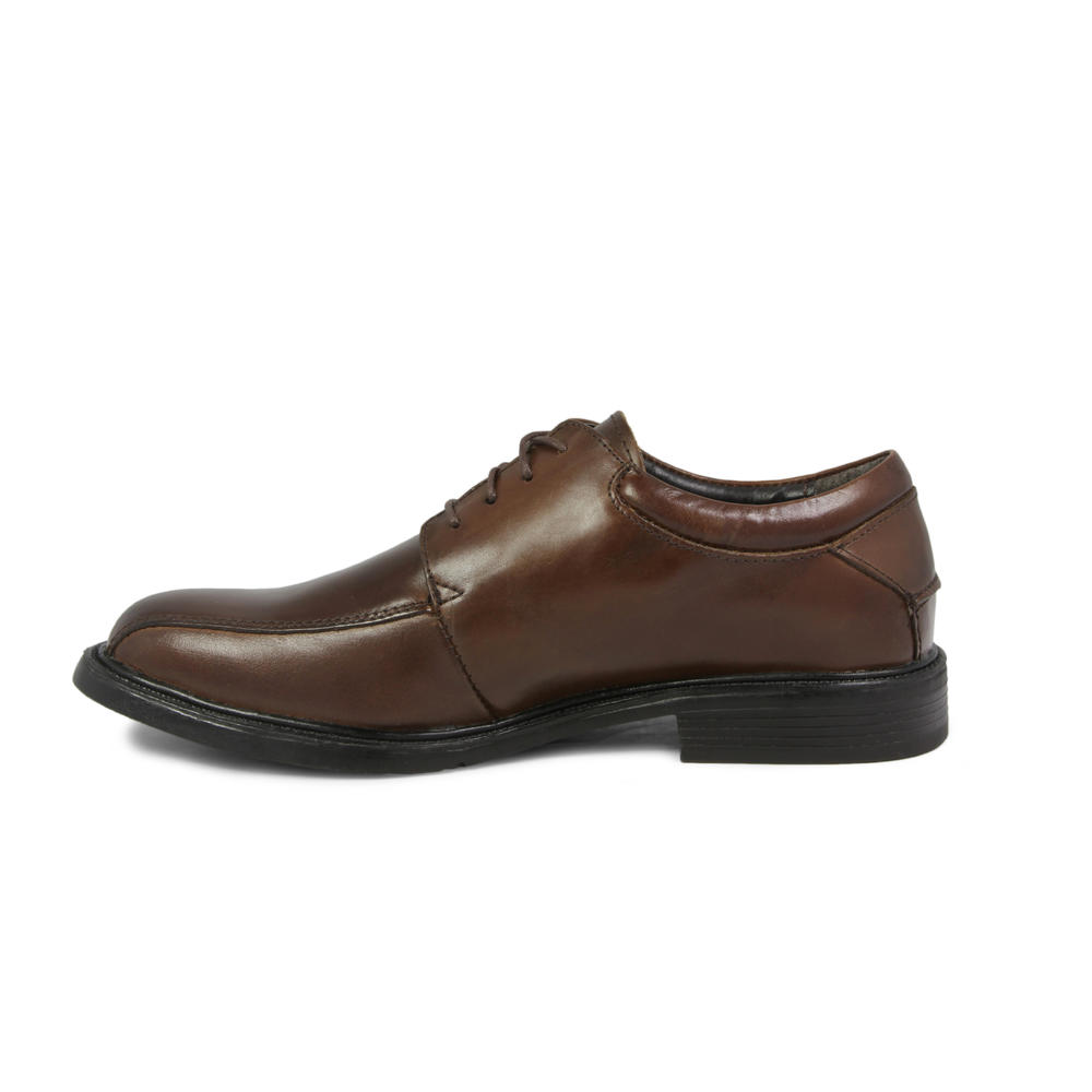 Nunn Bush Men's Marcell Leather Oxford - Brown Wide Width Avail