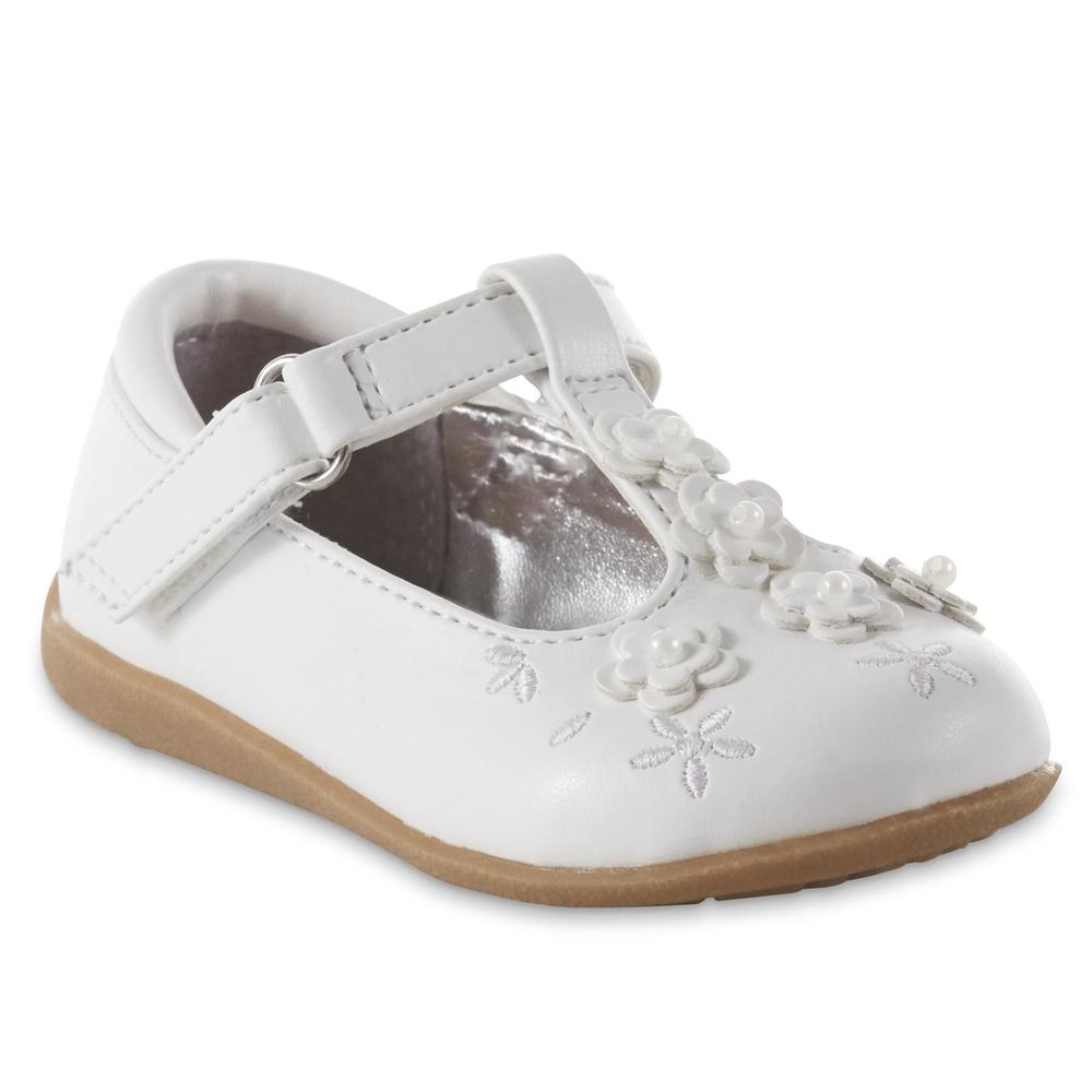 Holiday Editions Baby Girls' Cassia 2 White Dress Shoe
