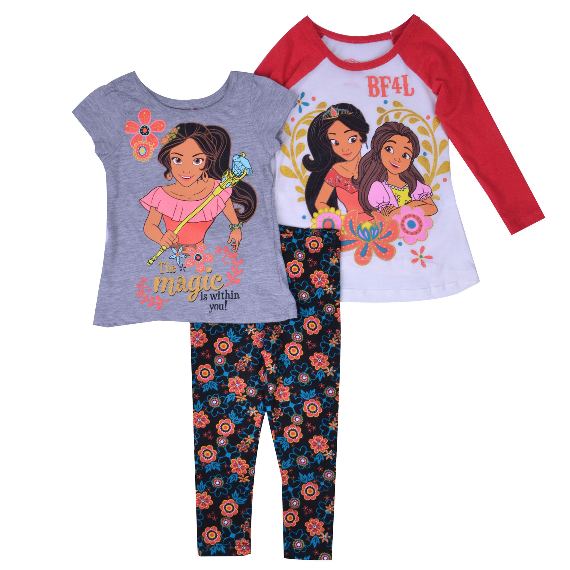 Toddler Girls&#8217; T-Shirts & Leggings Set - Princess