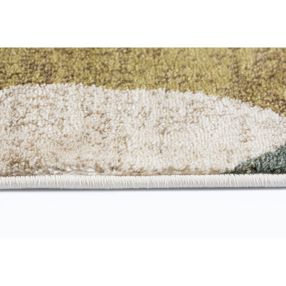 Tayse Rugs Deco Willow Abstract Area Rug - 7'10'' Round