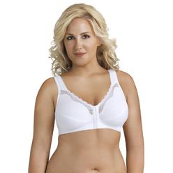 Exquisite Form Fully&#174; Front Close Cotton Posture Bra with Lace -5100531