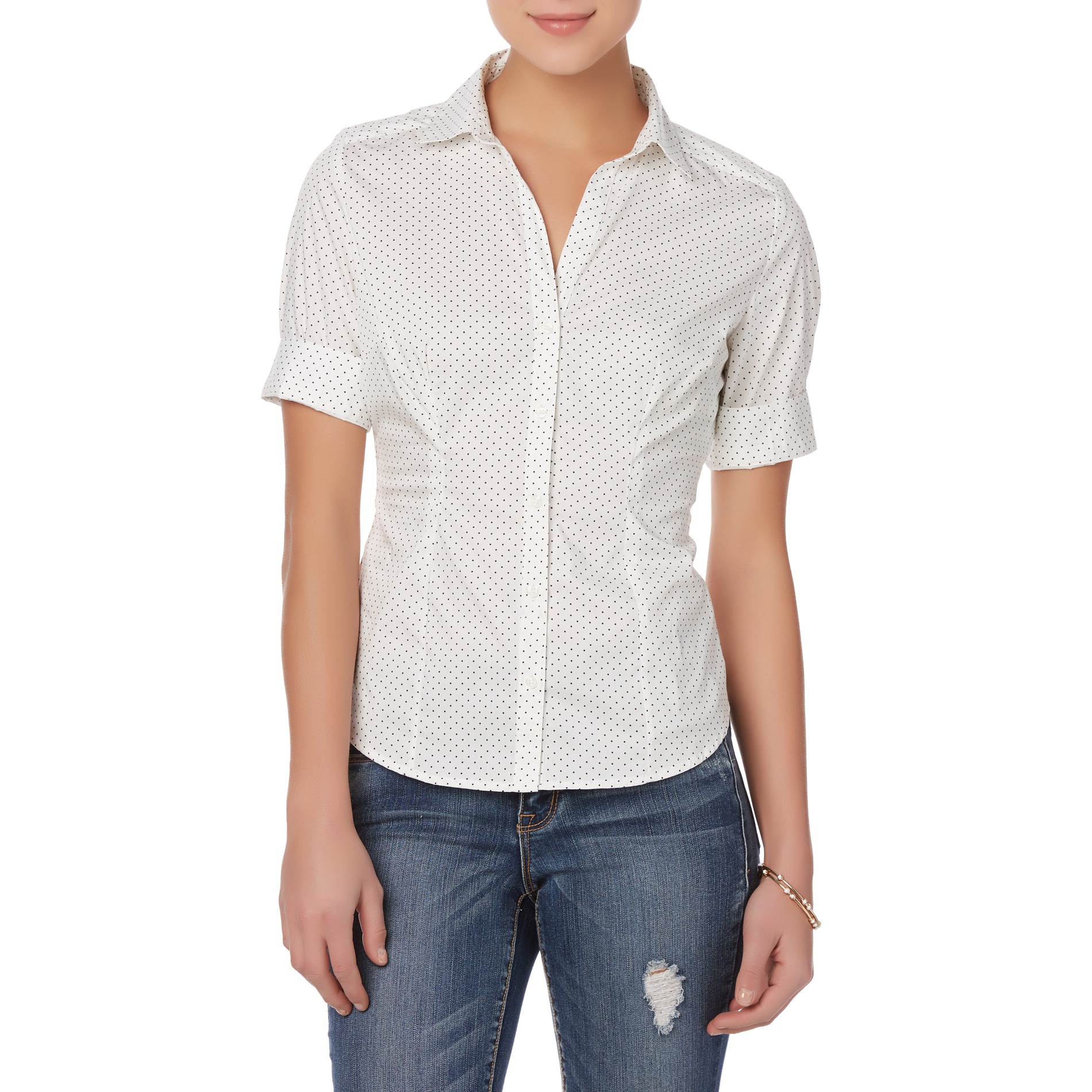 Simply Styled Women's Blouse - Dots