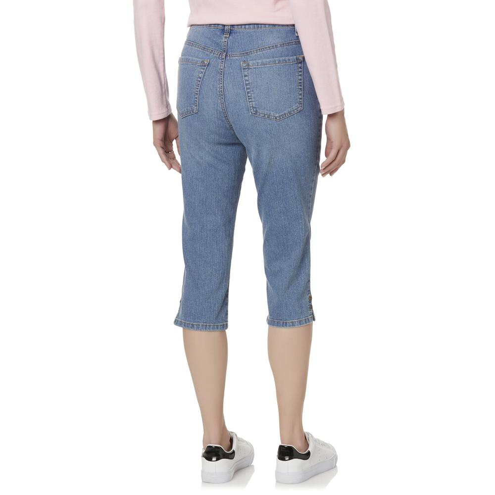 Gloria Vanderbilt Petites' Amanda Capri Jeans