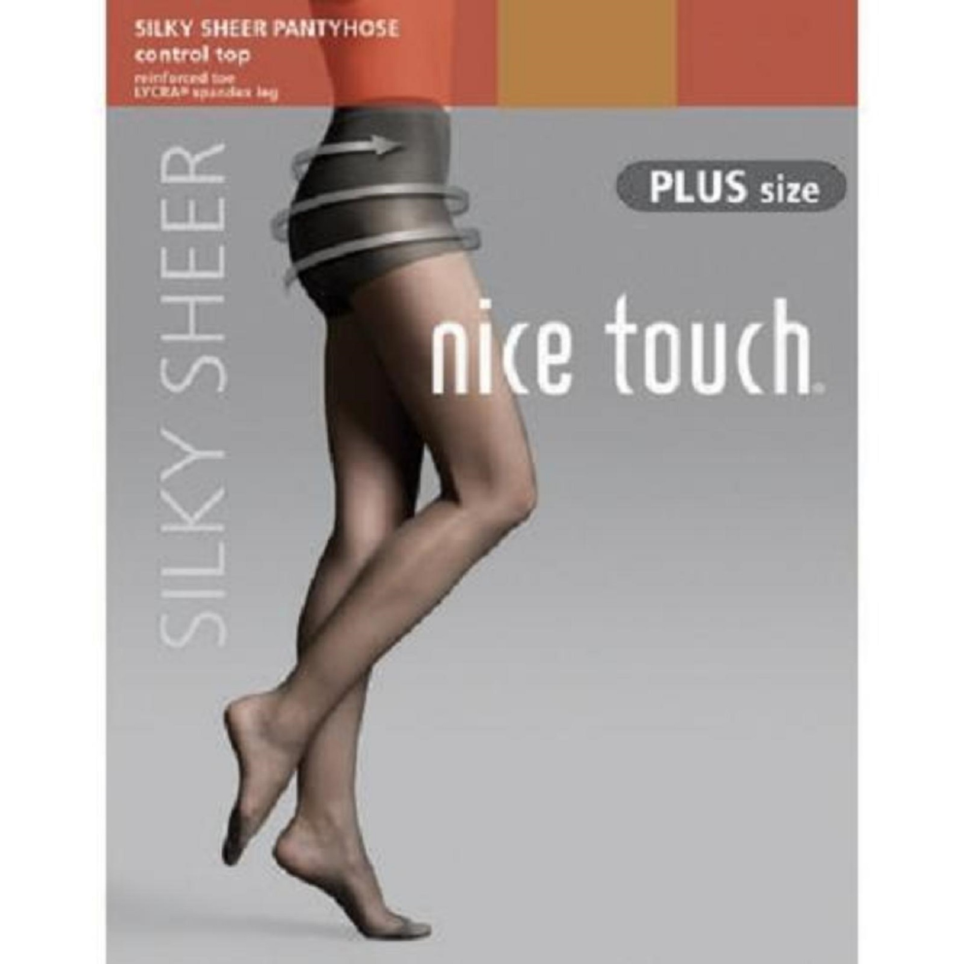 Nice Touch Women's Silky Sheer Pantyhose - Control Top