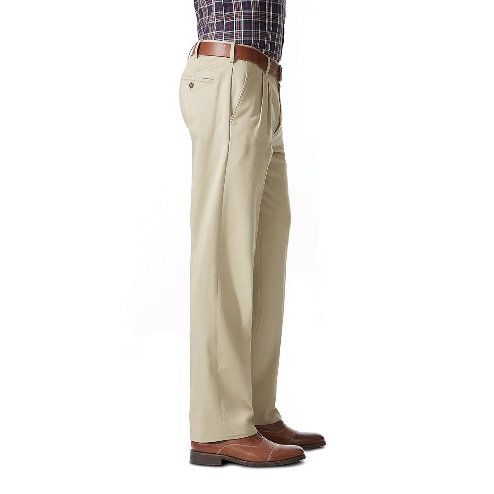 Dockers Men's Comfort Khaki Classic Fit Pants - Pleated D3