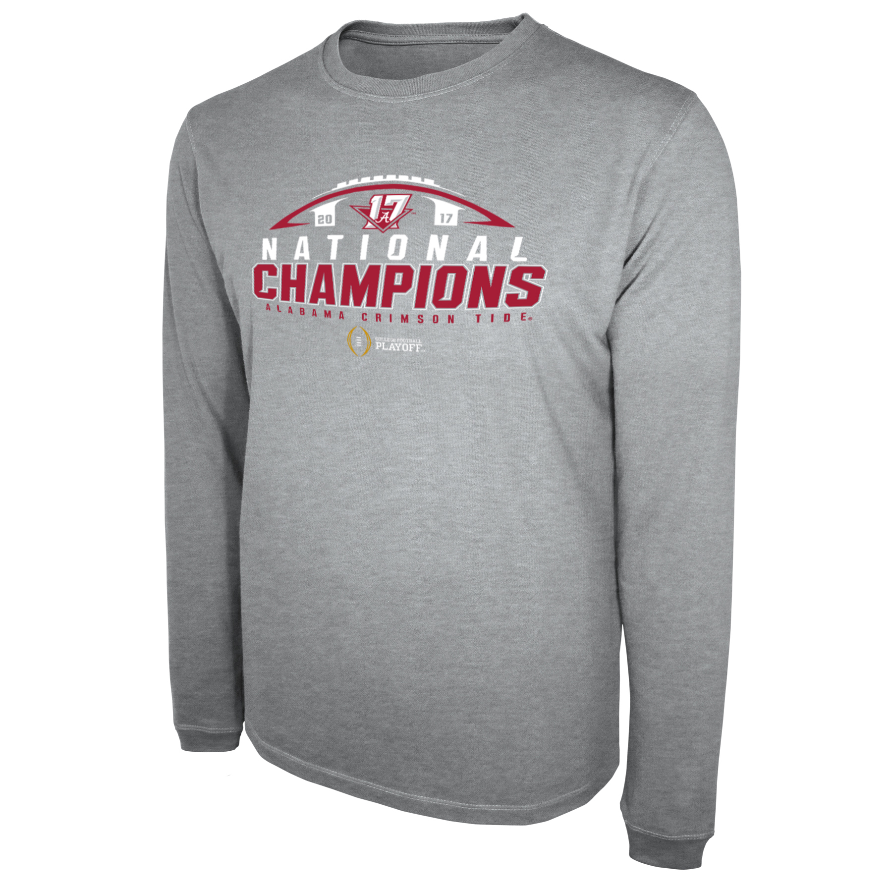NCAA Men’s Long-Sleeve National Champions T-Shirt - Alabama Crimson Tide