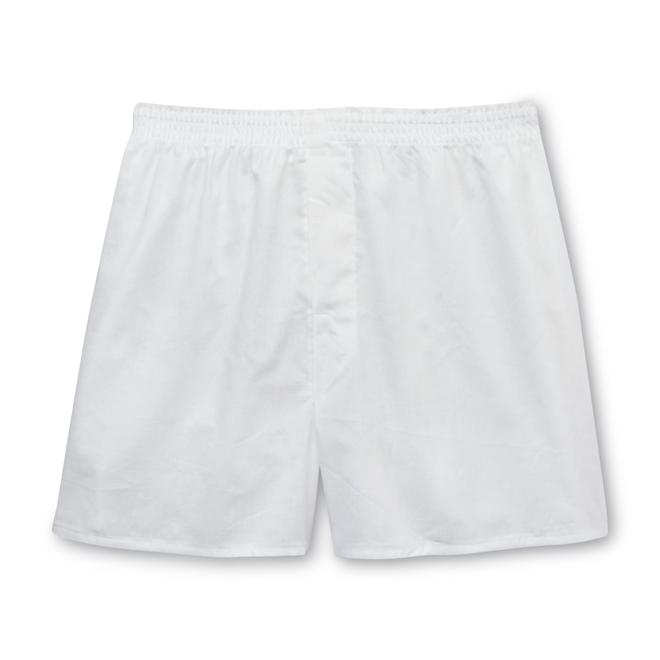 Fruit of the Loom Men's Boxers 5pk Superior Fit Plush-back White