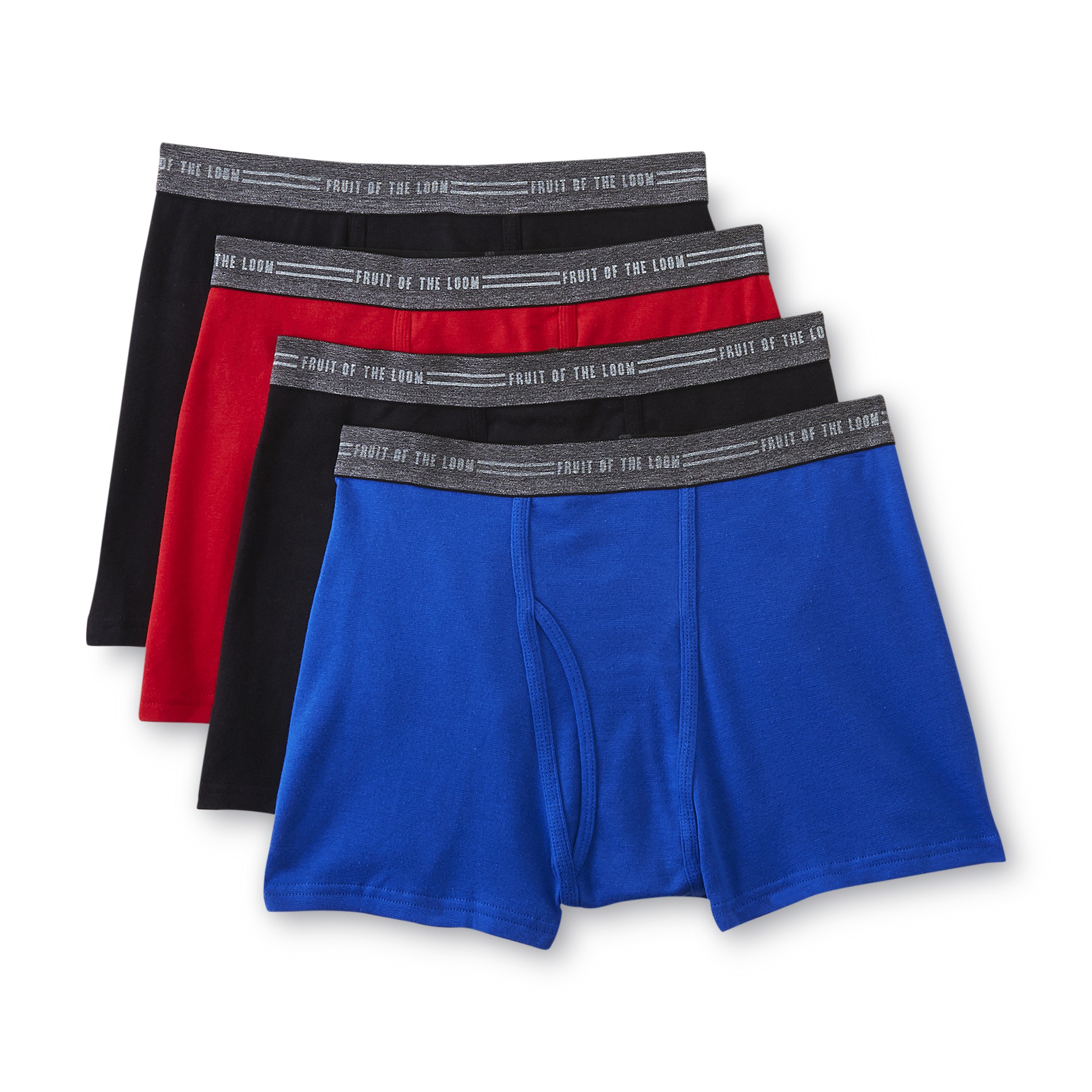 Fruit Of The Loom Boxershorts 2er Pack - Baumwolle Elasthan Gr. M Weiß