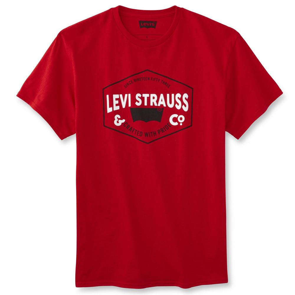 Levi's Men's Graphic T-Shirt-Logo